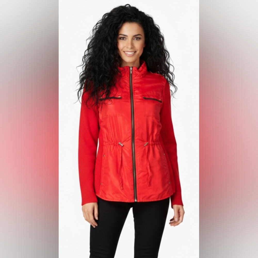Cache Women's Red Jacket Size M